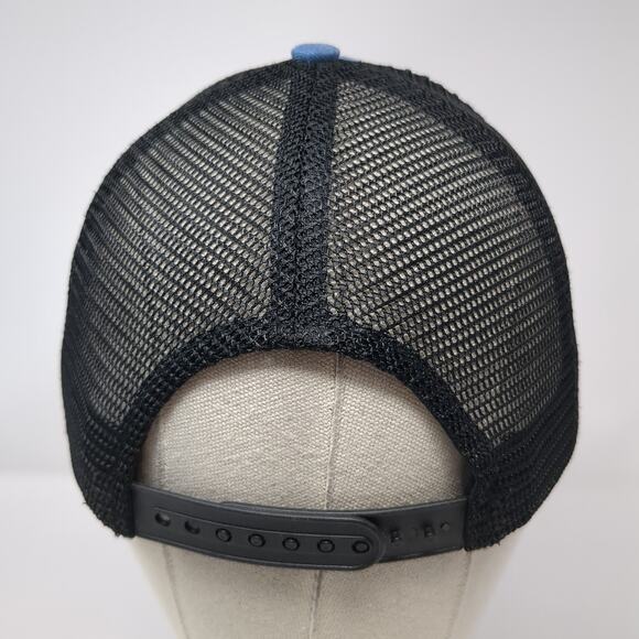 Idaho Snapback Trucker Hat Blue OS Adjustable Mesh Back Arcadian Outfitters - Picture 6 of 10